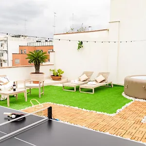 Apulialux Private 100mq Rooftop Oasis W Jacuzzi Bari